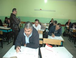 Öğretmenler bilgilerini test etti